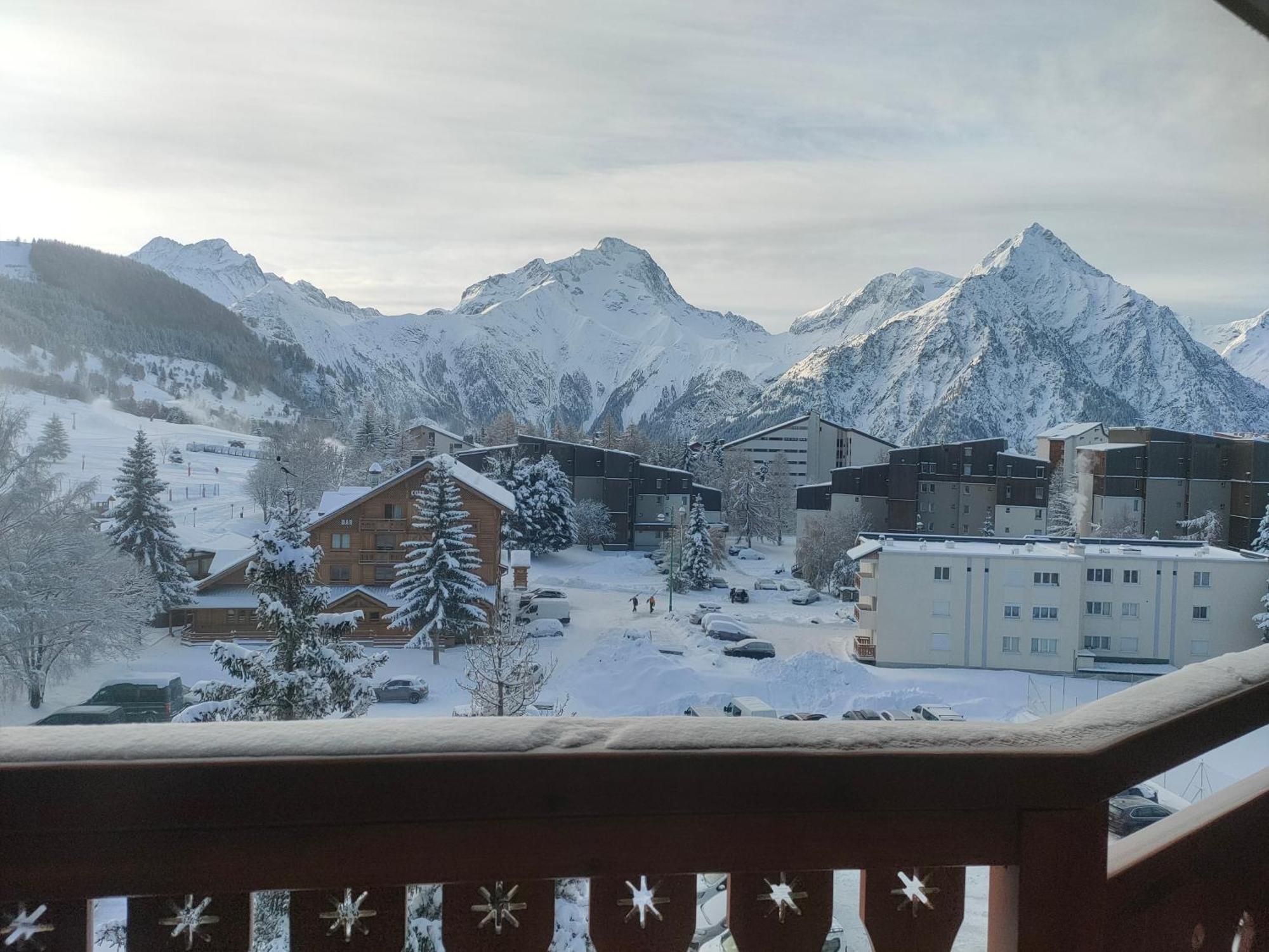 Residence Plein Sud A Cote Jandri Express, Front De Neige, Vue Splendide, Label 2 Alpes, Classe 2 Etoiles Tourisme Les Deux Alpes Exteriér fotografie
